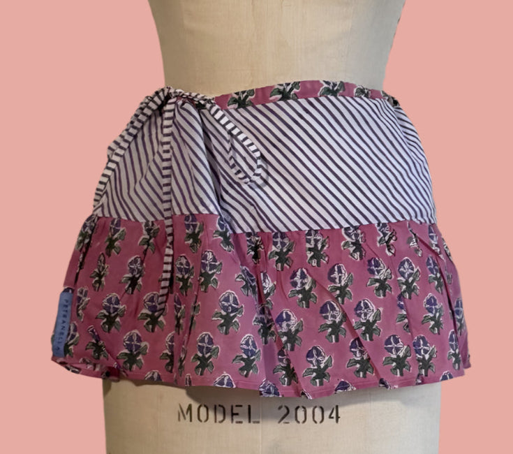 Petunia Stripe Mini Skirt / Cami
