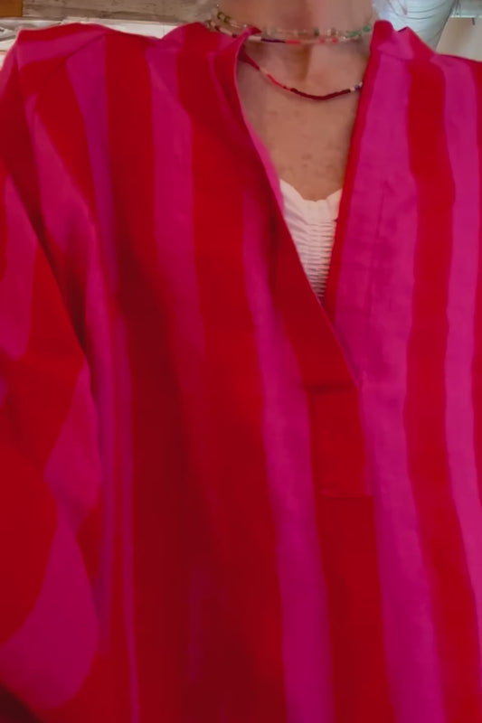 magenta and orange