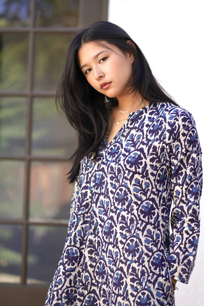 Navy Addison Dress