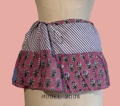 Petunia Stripe Mini Skirt / Cami
