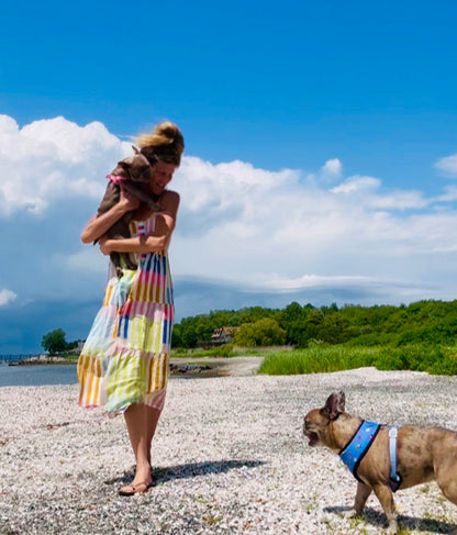 Rainbow Strappy Sundress