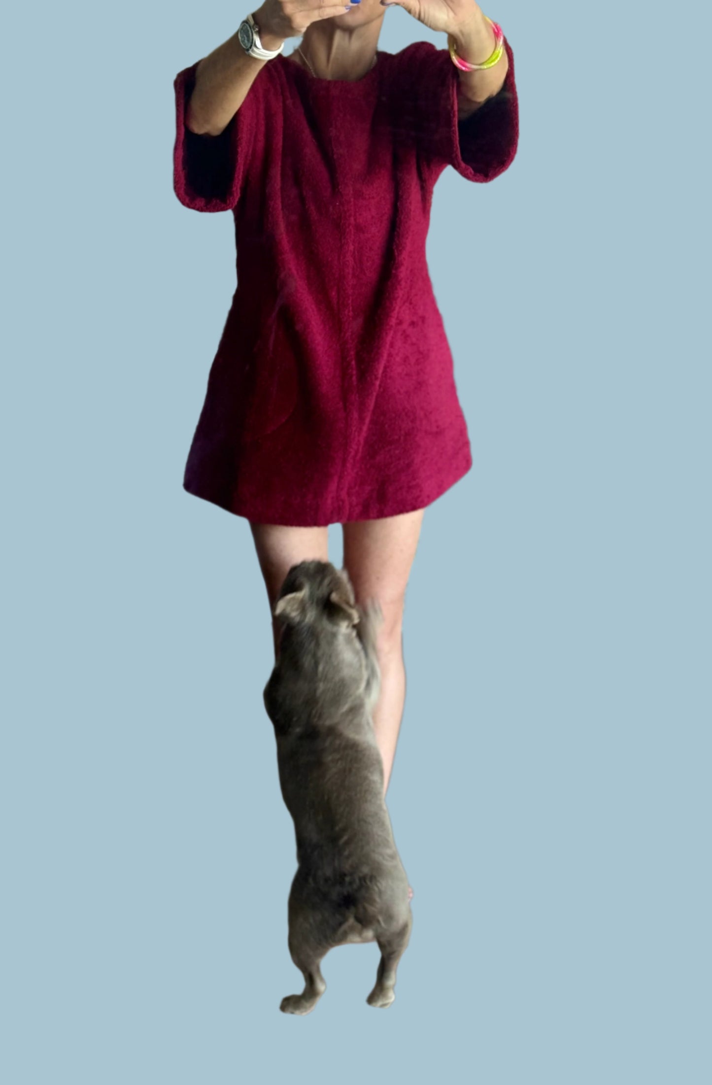 Simone Fan Dress, RUBY