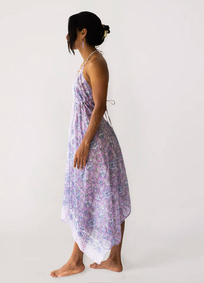 Island Dress - Lavender Drift