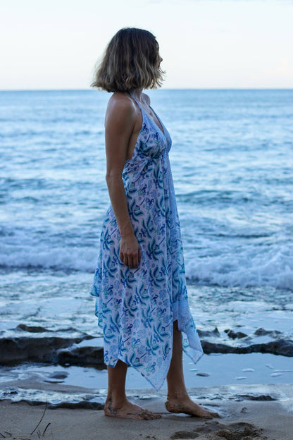 Island Dress - Tidal Palm